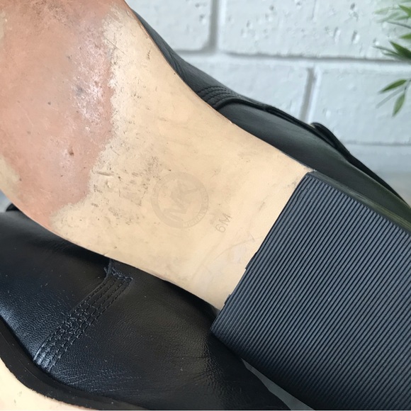 Michael Michael Kors Arley Black Leather Ankle Boots - Picture 12 of 13